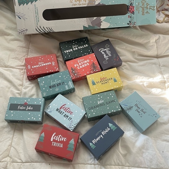 12 Days of Christmas Game Box Set Family Activity for all Ages Year Round - Picture 10 of 10